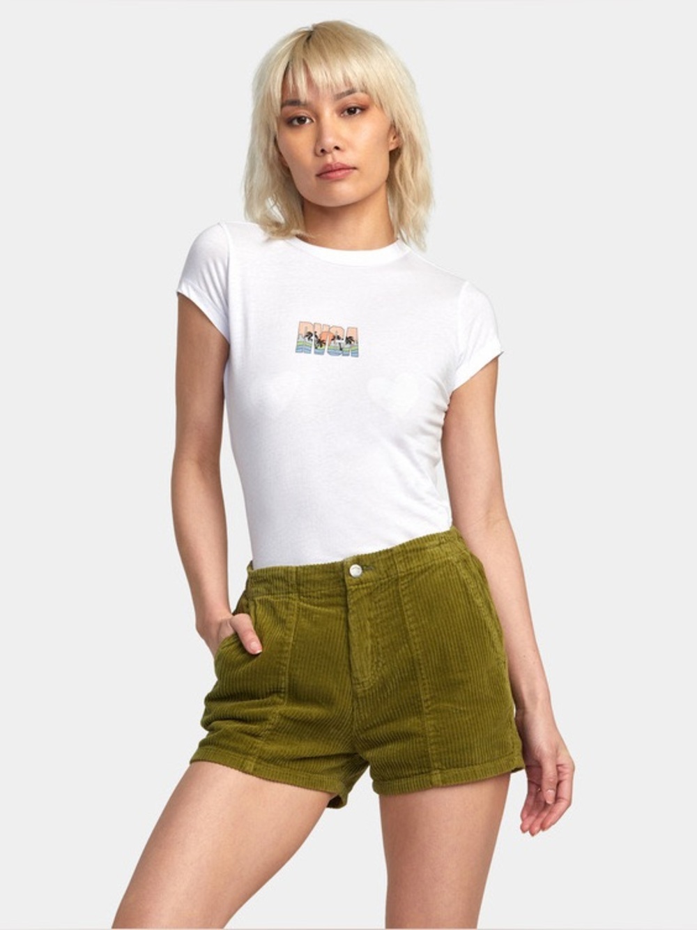 RVCA Daylight Corduroy Shorts Size S - Picture 12 of 12